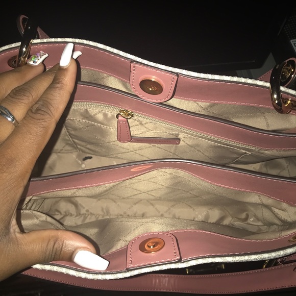 Michael Kors logo satchel